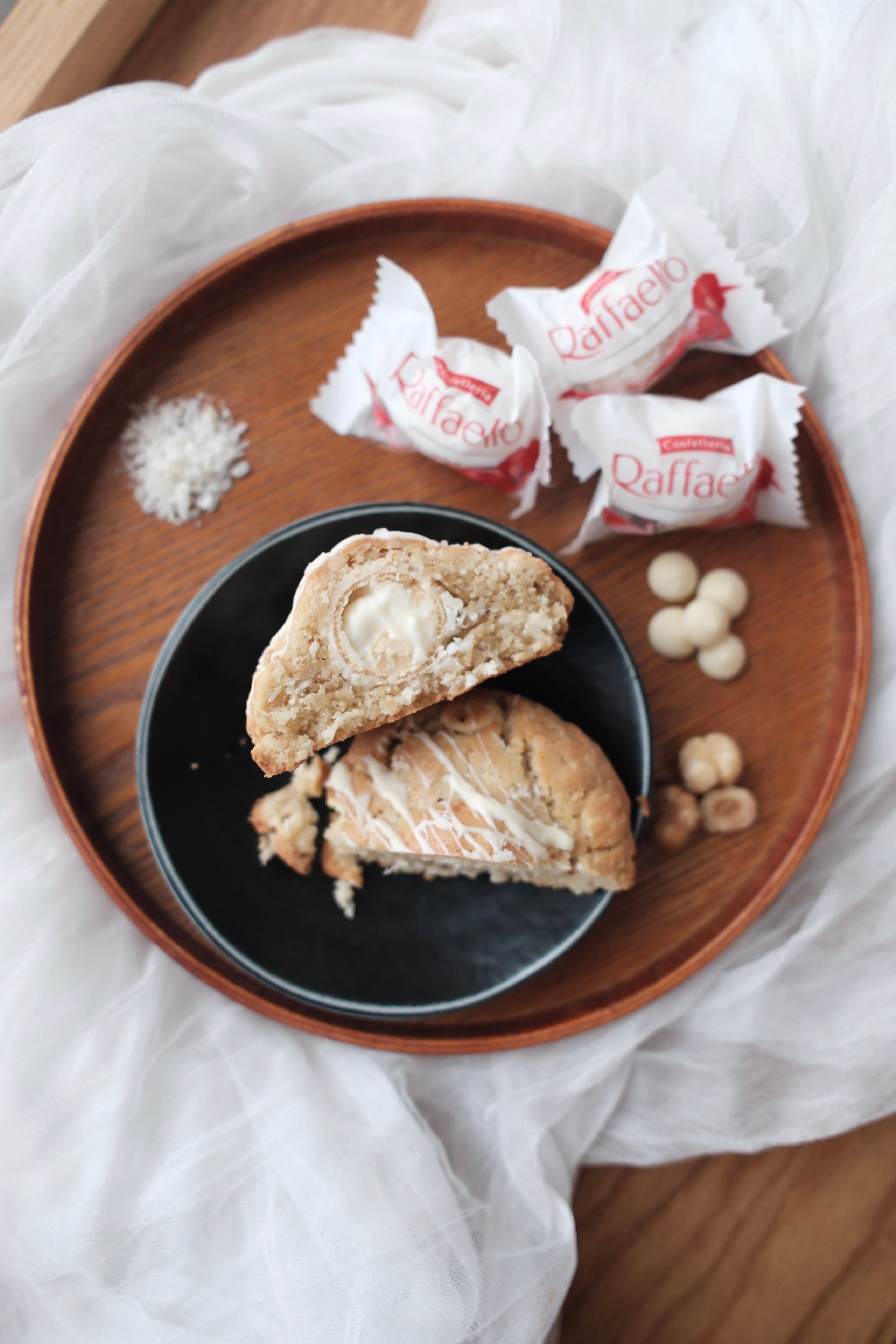 Coconut Truffle Hazelnut Cookie