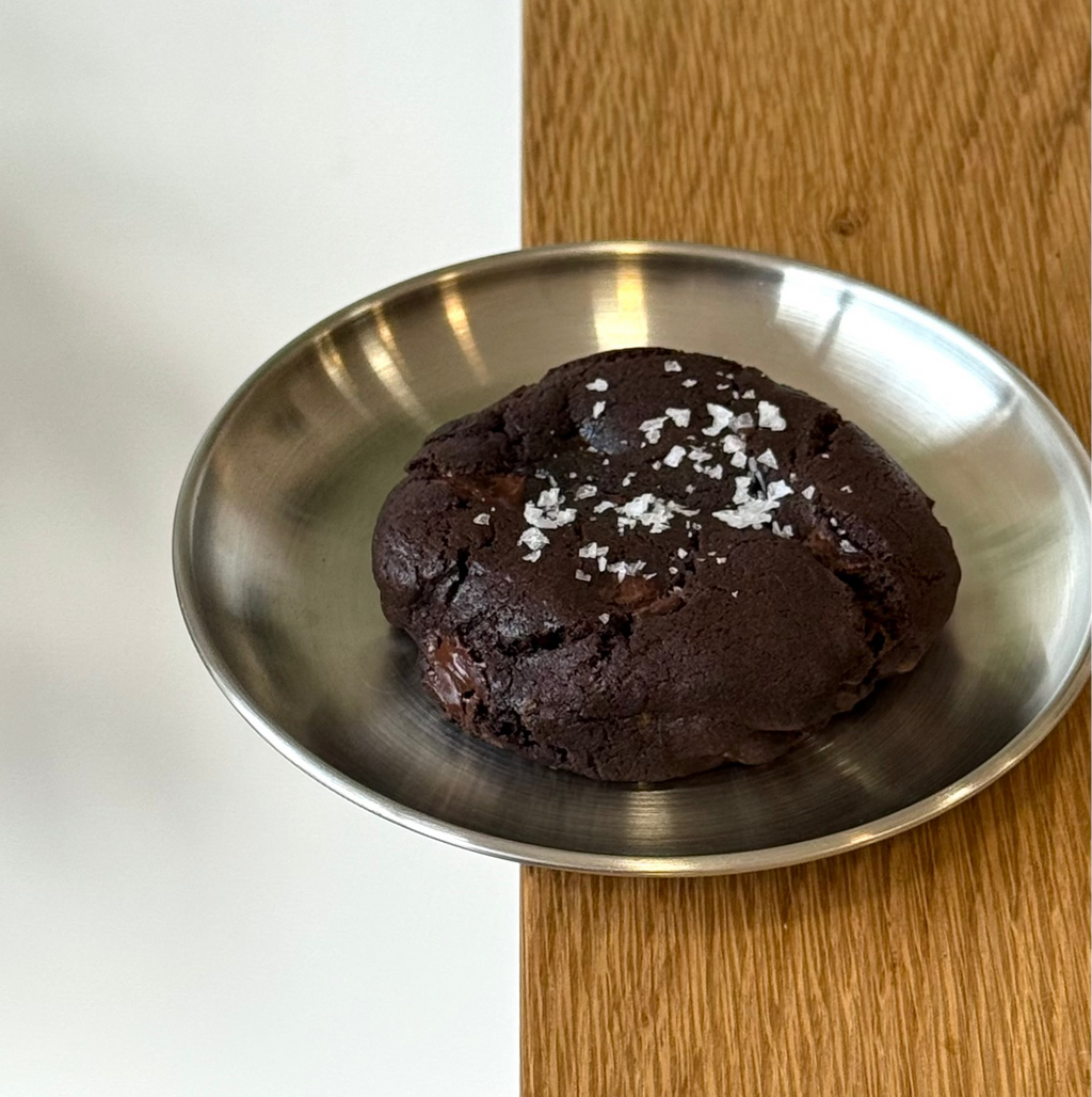 Salted Belgian Double Chocolate Cookie