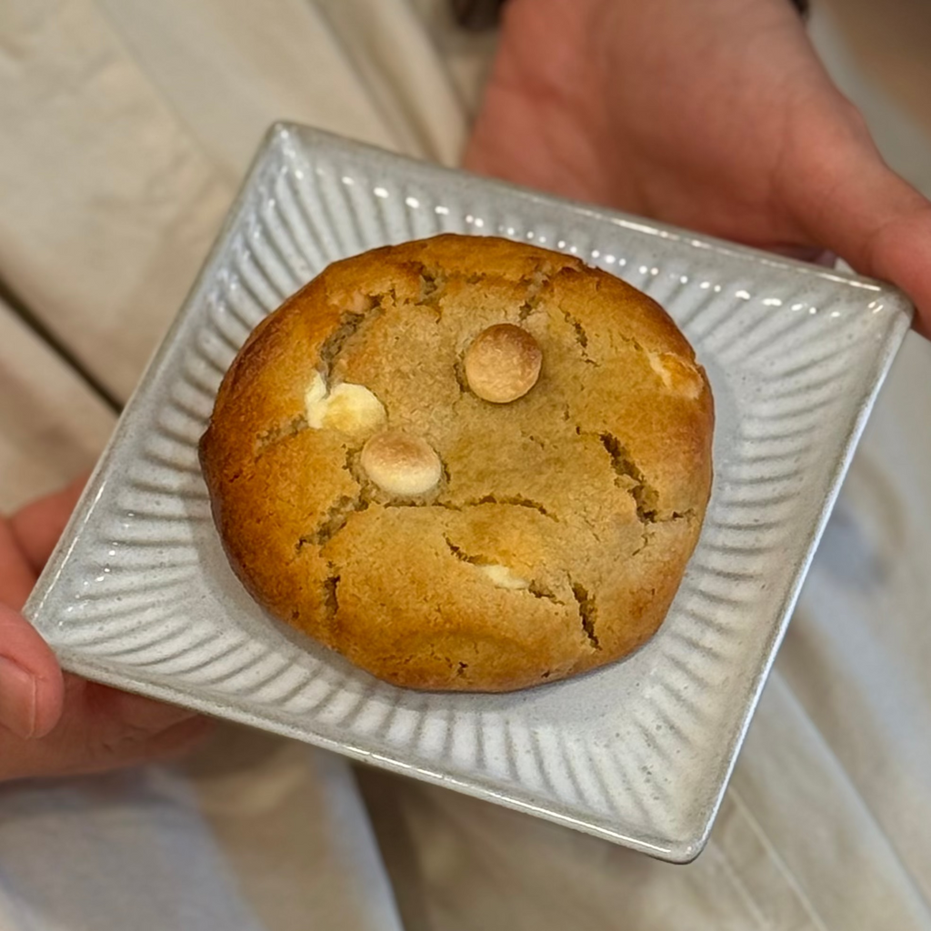 Miso Peanut Butter White Chocolate Cookie