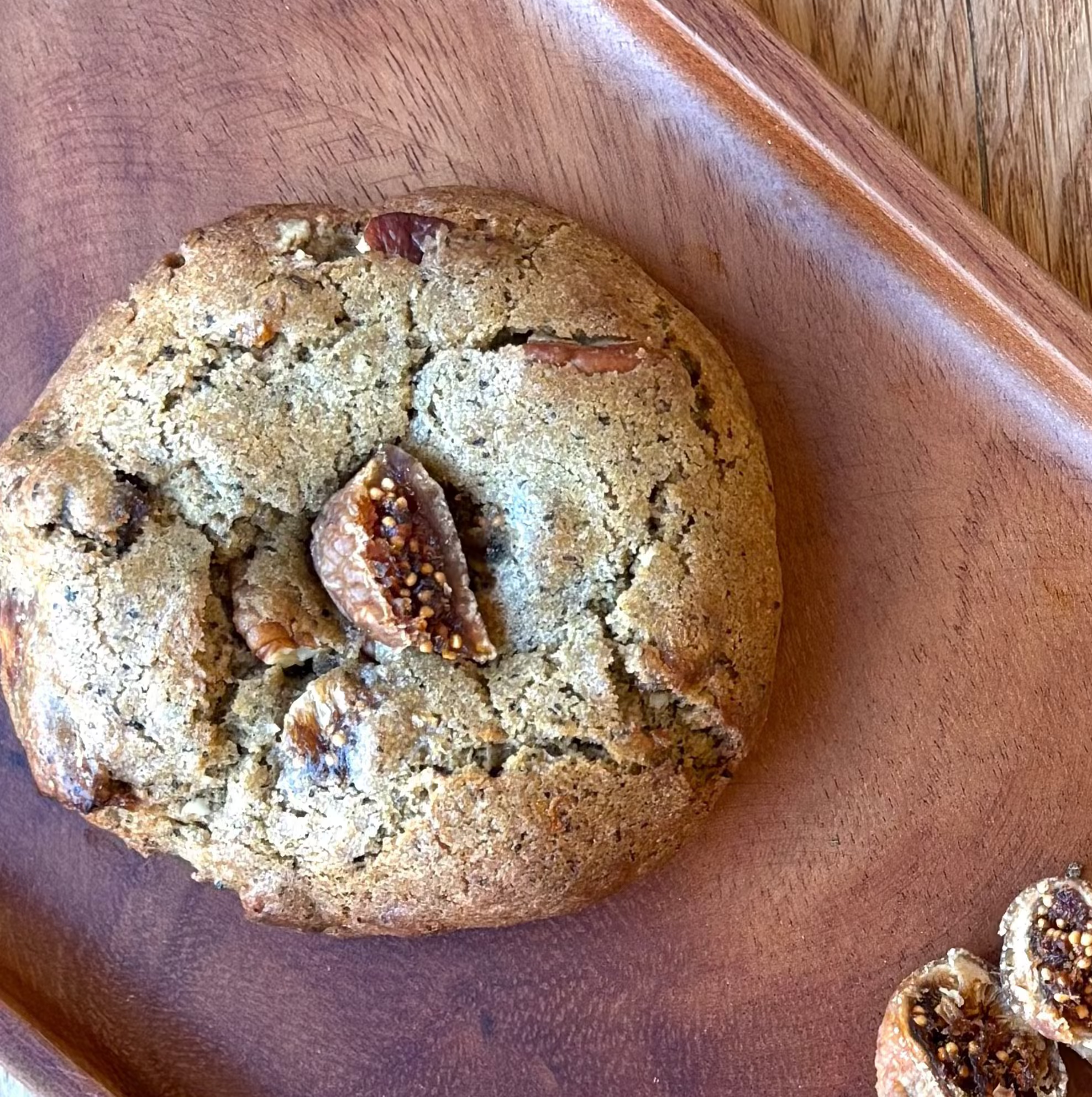 Earl Grey Dried Figs & Pecan Cookie