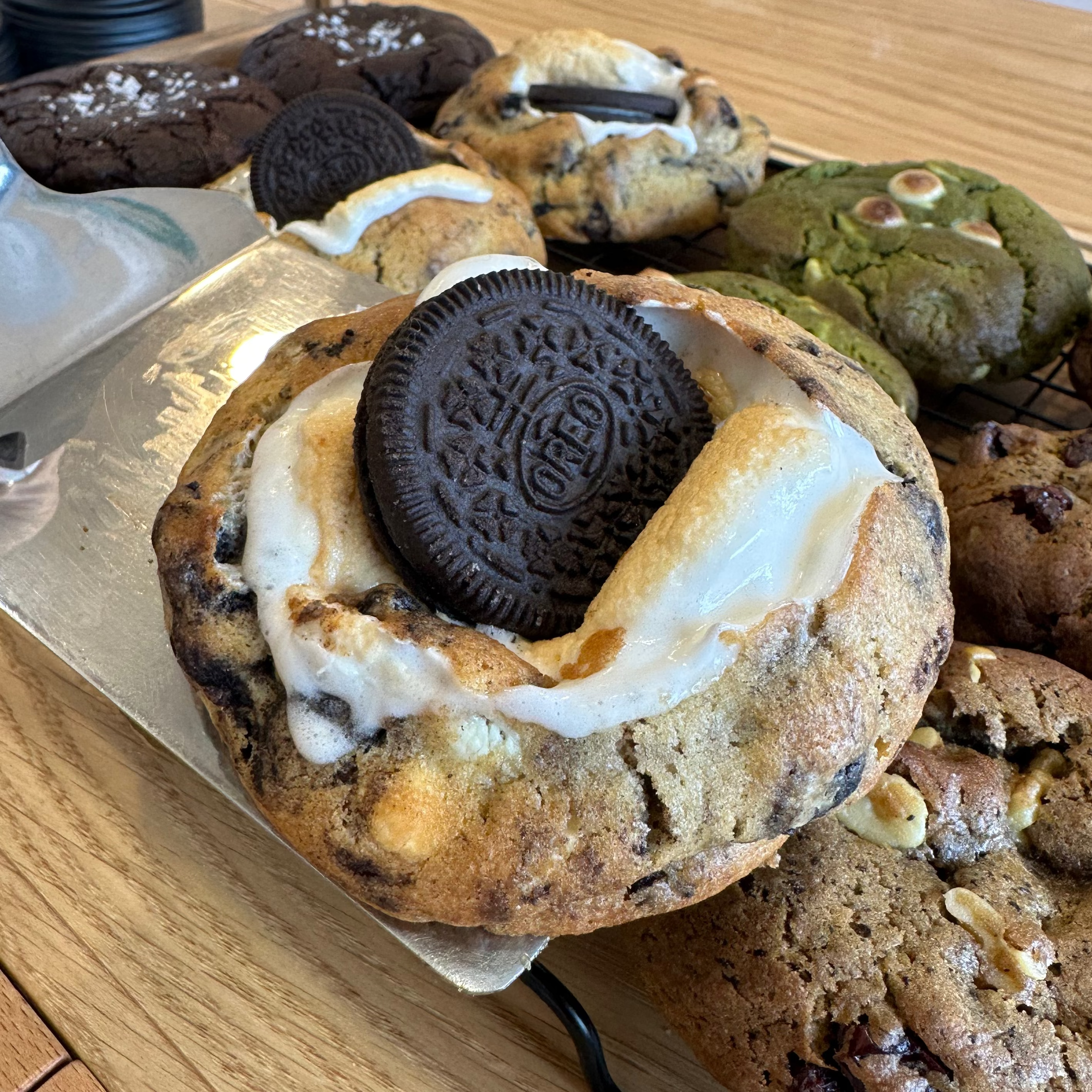 Oreo Double Chocolate Smore Cookie